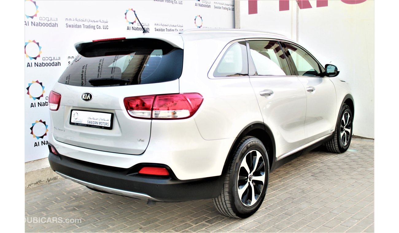 كيا سورينتو 3.3L V6 AWD 2016 GCC SPECS DEALER WARRANTY