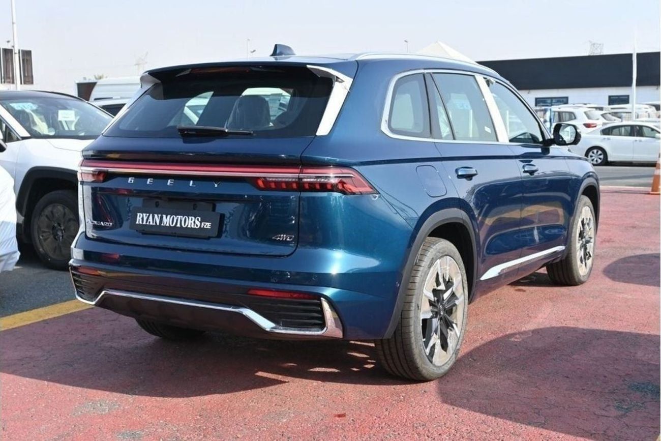 جيلي مونجارو Geely Monjaro 2.0L Turbo, 4WD Petrol, Model 2024 , Color Teal