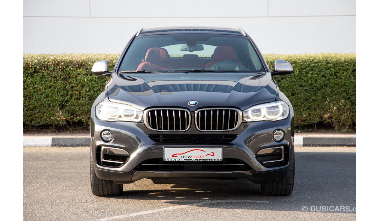 BMW X6 XDrive 50i FULL SERVICE HISTORY - 2016 - GCC - 2605 AED/MONTHLY