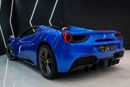 فيراري 488 سبايدر STANDARD حزمة الكربون، رافع نظام التعليق، نظام صوت JBL، مقاعد دايتونا!!