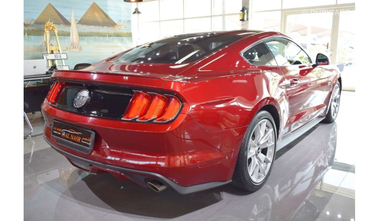 Ford Mustang Mustang GT - 5.0L, Under Warranty - 50Years Edition, GCC Specs - Full Service History, Accident Free