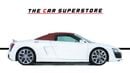 Audi R8 Spyder FSI 4.2L (430 HP) GCC-V8 Naturally Aspirated-Red Interior-Bang Olufsen Sound System
