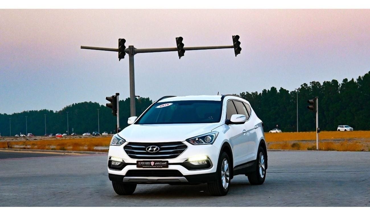 هيونداي سانتا في هيونداي سنتافي 2018 خليجي بحالة ممتازة من الداخل والخارج