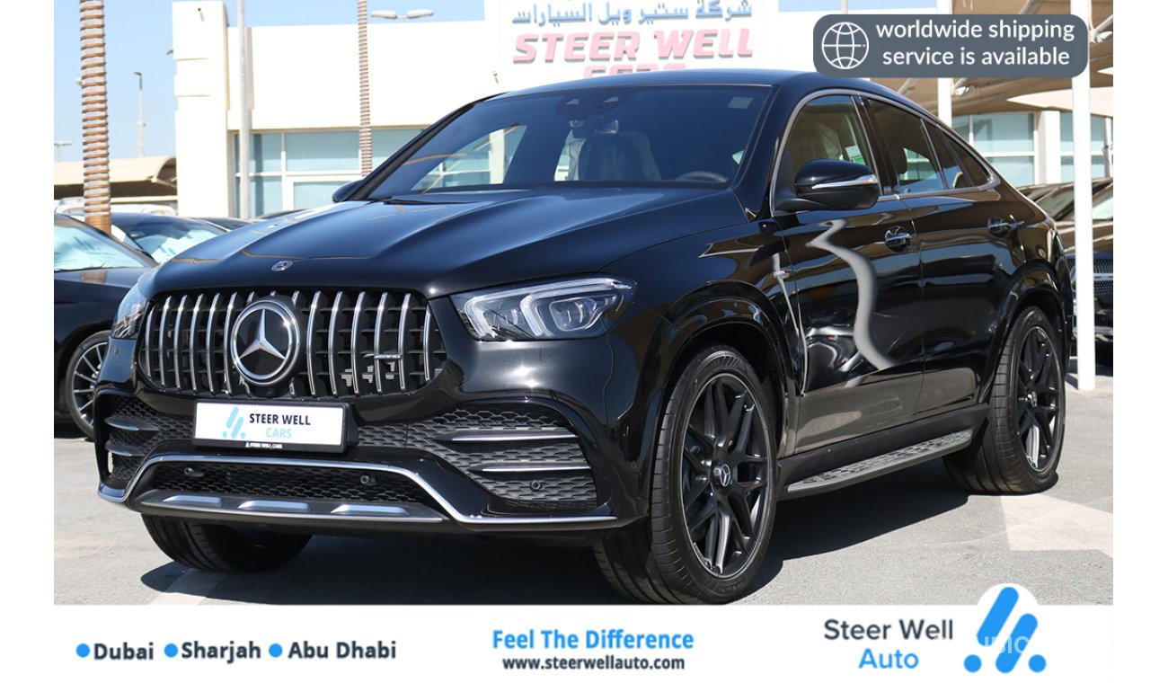 Mercedes-Benz GLE 53 53 AMG TURBO 4MATIC PLUS 3.0L AWD | WARRANTY | GCC | 2020