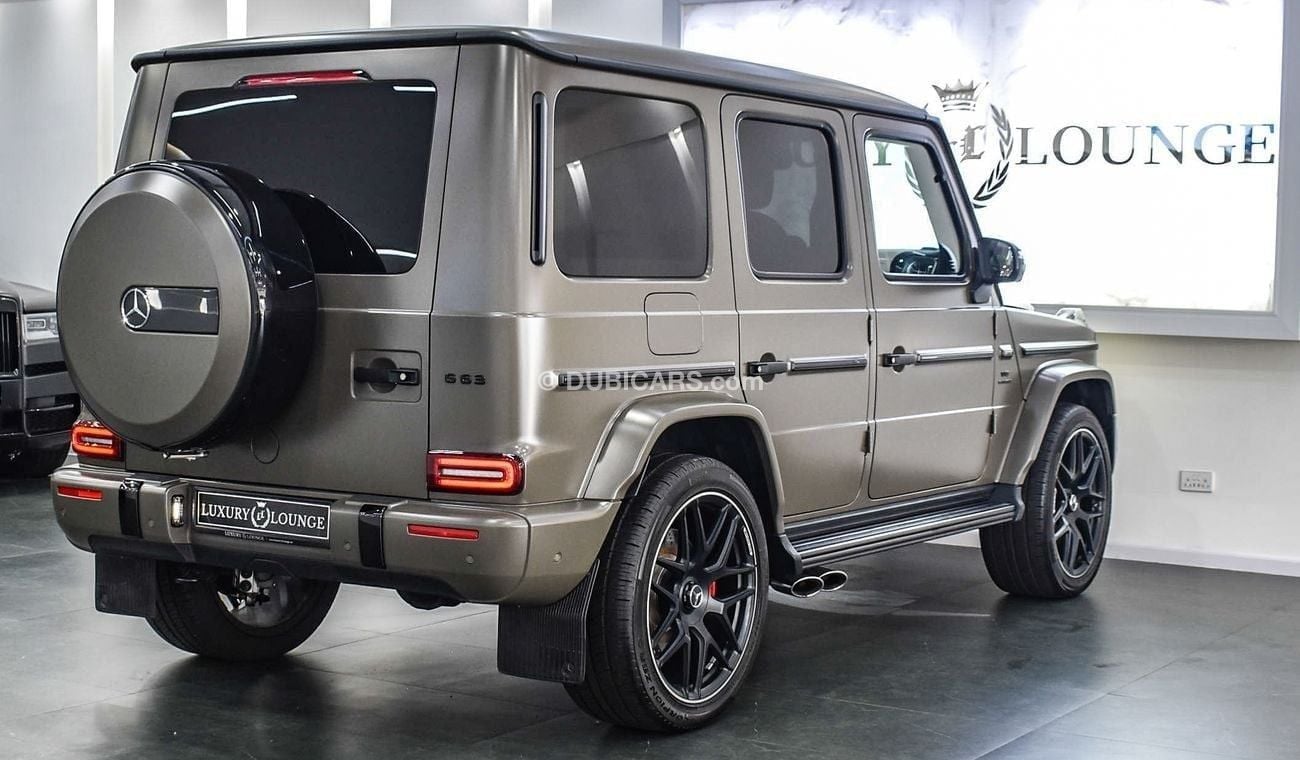 Mercedes-Benz G 63 AMG MERCEDES-BENZ G63 AMG BITURBO DOUBLE NIGHT PACKAGE 2022. IN EXCELLENT CONDITION