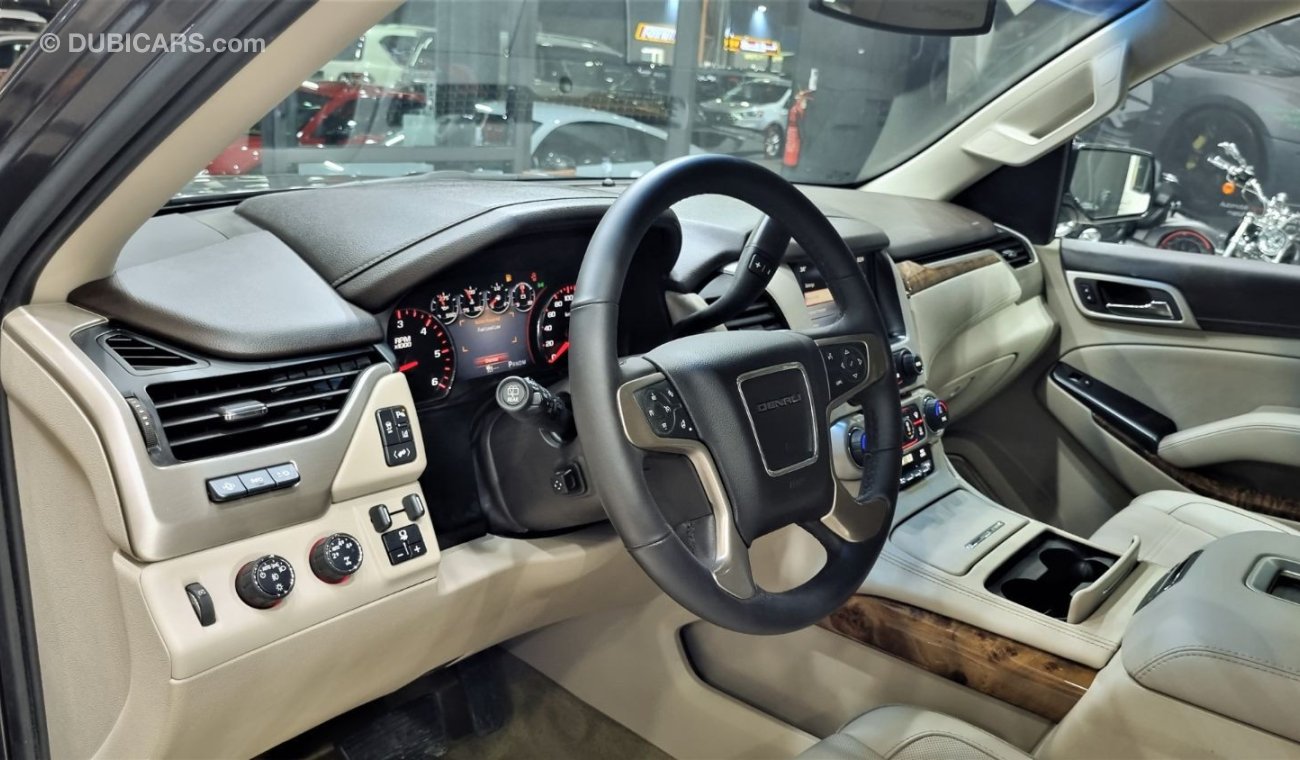 جي أم سي يوكون GMC YUKON DENALI 2015 GCC IN PERFECT CONDITION ORIGINAL PAINT FULL SERVICE HISTORY INCLUDING FREE IN