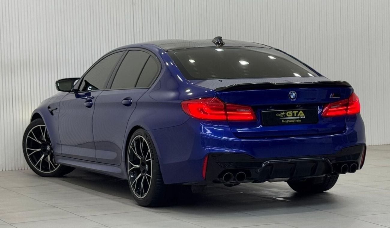 BMW M5 Std 4.4L 2020 BMW M5 Competition, 1 Year Warranty, Full Agency Service History, GCC