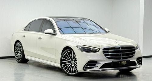 Mercedes-Benz S 500 4MATIC 3.0L 2021 Mercedes-Benz S500 4MATIC,2026 Agency Warranty.2027 Service Contract, Agency FSH ,G