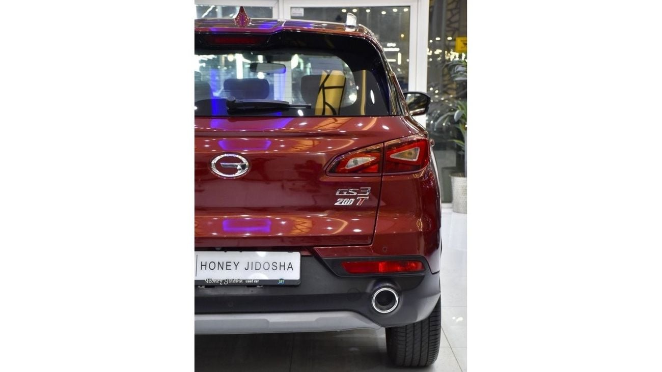 GAC GS3 EXCELLENT DEAL for our GAC GS3 200 T ( 2022 Model ) in Red Color GCC Specs