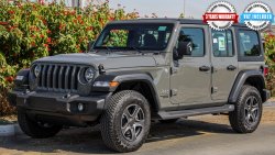 Jeep Wrangler 2021 UNLIMITED SPORT V6 3.6L W/ 3 Yrs or 60K km Warranty @ Trading Enterprises