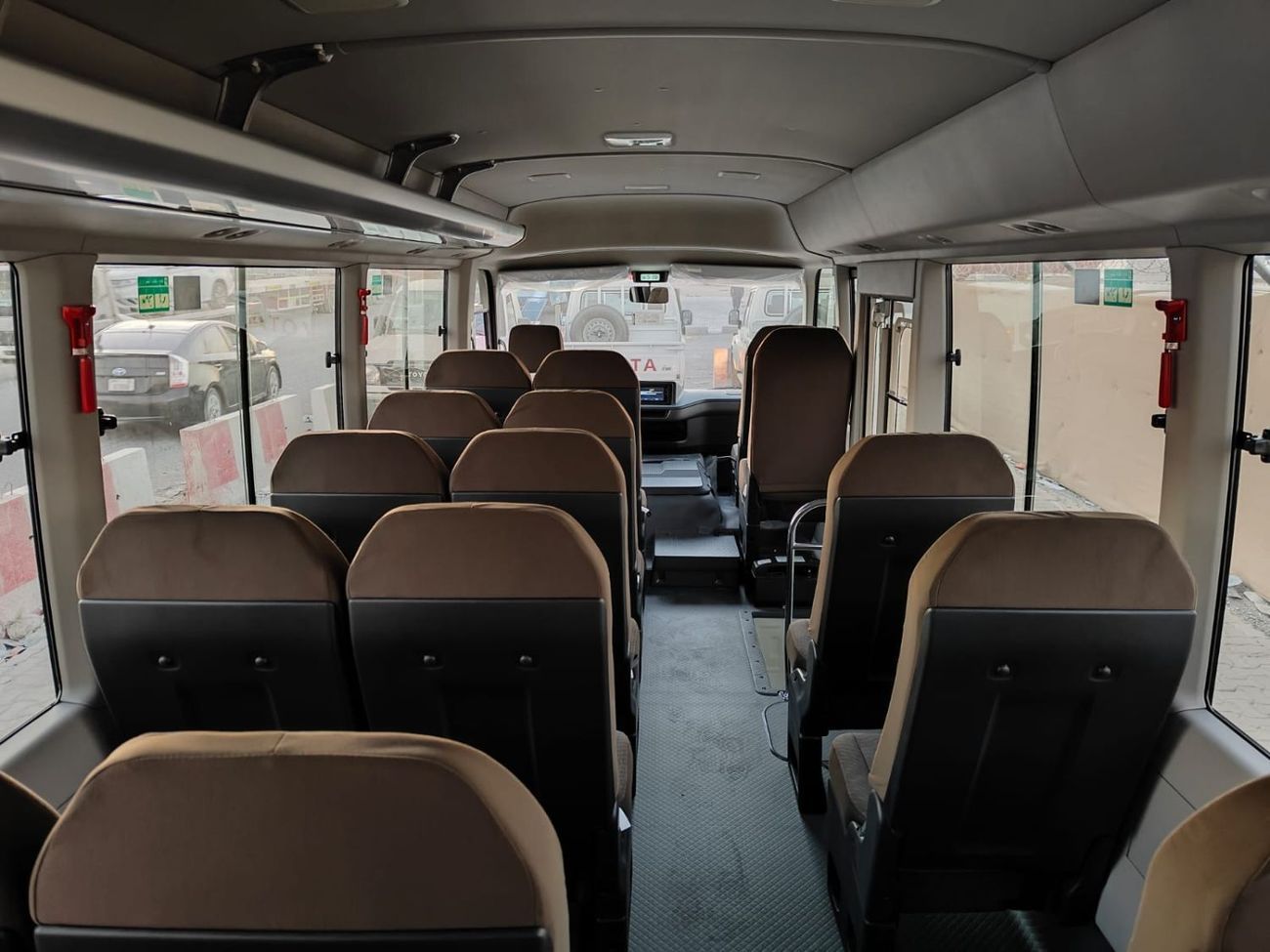 Toyota Coaster 2025 Toyota Coaster High-Roof 23-Seater (3-Point Seatbelts) 4.0L 4-Cyl Turbo Diesel M/T RWD (Auto Cl