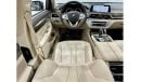 BMW 740Li Executive 2017 BMW 740li, June 2025 BMW Service Pack, Warranty, Full Options, Low Kms, GCC