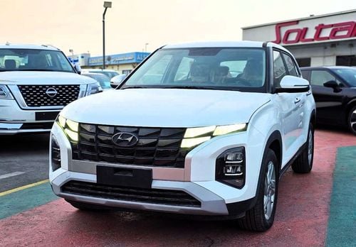 هيونداي كريتا Hyundai Creta MID 1.5l A/T FWD white Color 2023 Model