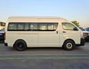 Toyota Hiace HIGHROOF / DX / OLD SHAPE / M/T / 2.5L V4 DIESEL / BLACK BUMPER / 13 STR(FOR AFRICA) (CODE # DX)