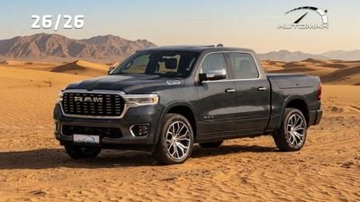 RAM 1500 ( Eid al-Adha Offer ) (For Export , НА ЭКСПОРТ) PY 26/26 TUNGSTEN SST H.O 3.0TT GCC Без пробега