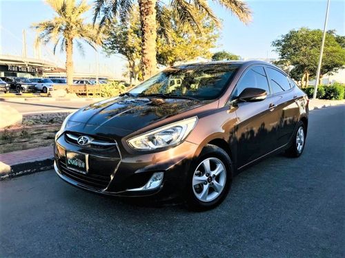 Hyundai Accent HYUNDAI ACCENT 2015 MODEL GCC CAR IN EXCELLENT CONDITION WITH A LOW MILAGE ONLY 94000 KM
