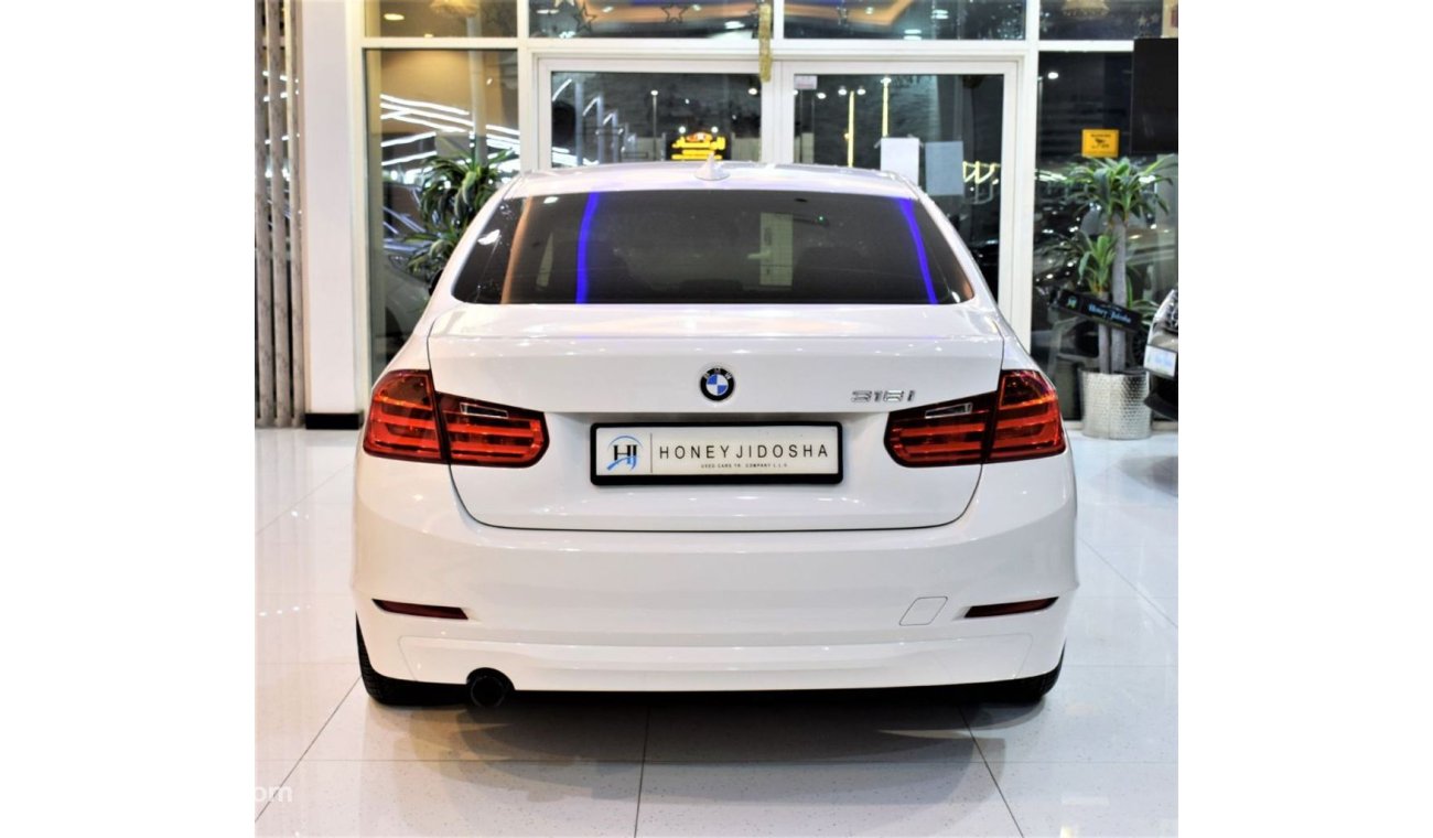 BMW 316i AMAZING BMW 316i 2013 Model!! in White Color! GCC Specs