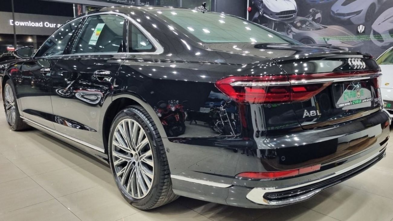 Audi A8 AUDI A8L 55TFSI GCC 2023 IN IMMACULATE CONDITION (WARRANTY+SERVICE CONTRACT FROM OFFICIAL DEALER)