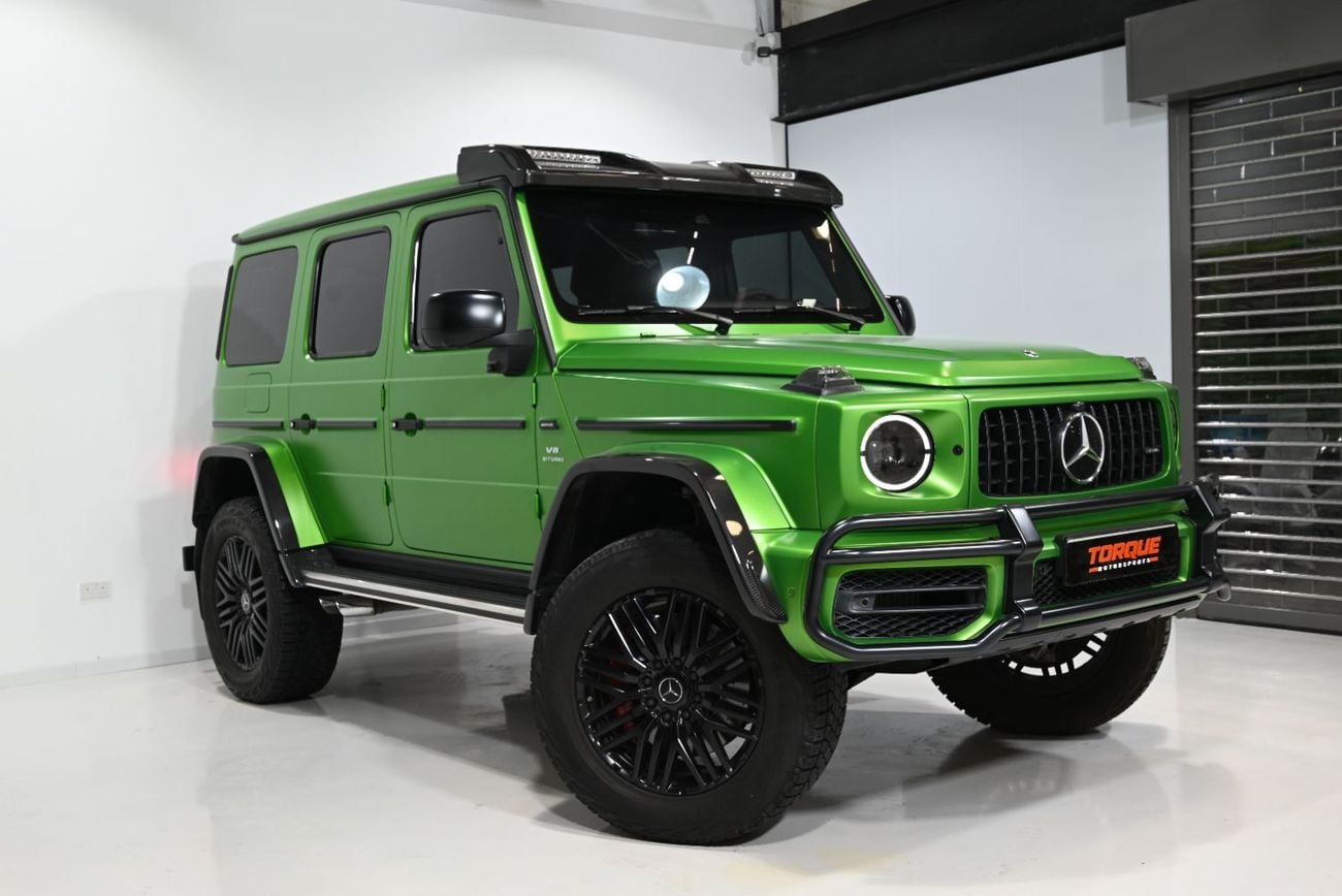 Mercedes Benz G 63 AMG 4X4²  2022 Mercedes-Benz G63 AMG 4x4², 2028/11 Mercedes Warranty, 2026/11 Mercedes Service Pack, GCC