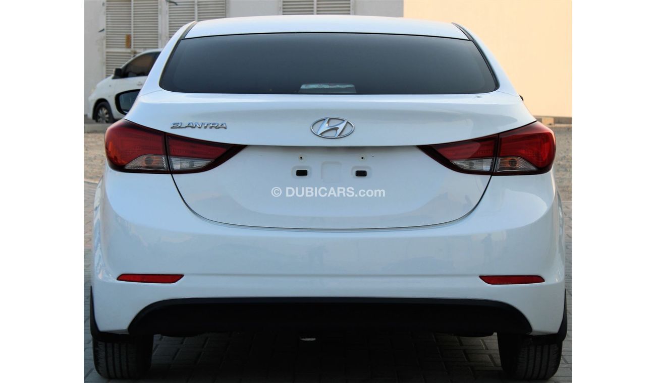 Hyundai Elantra Hyundai Elantra 2015 GCC NO 2 1600cc, in excellent condition, without accidents, very clean from ins