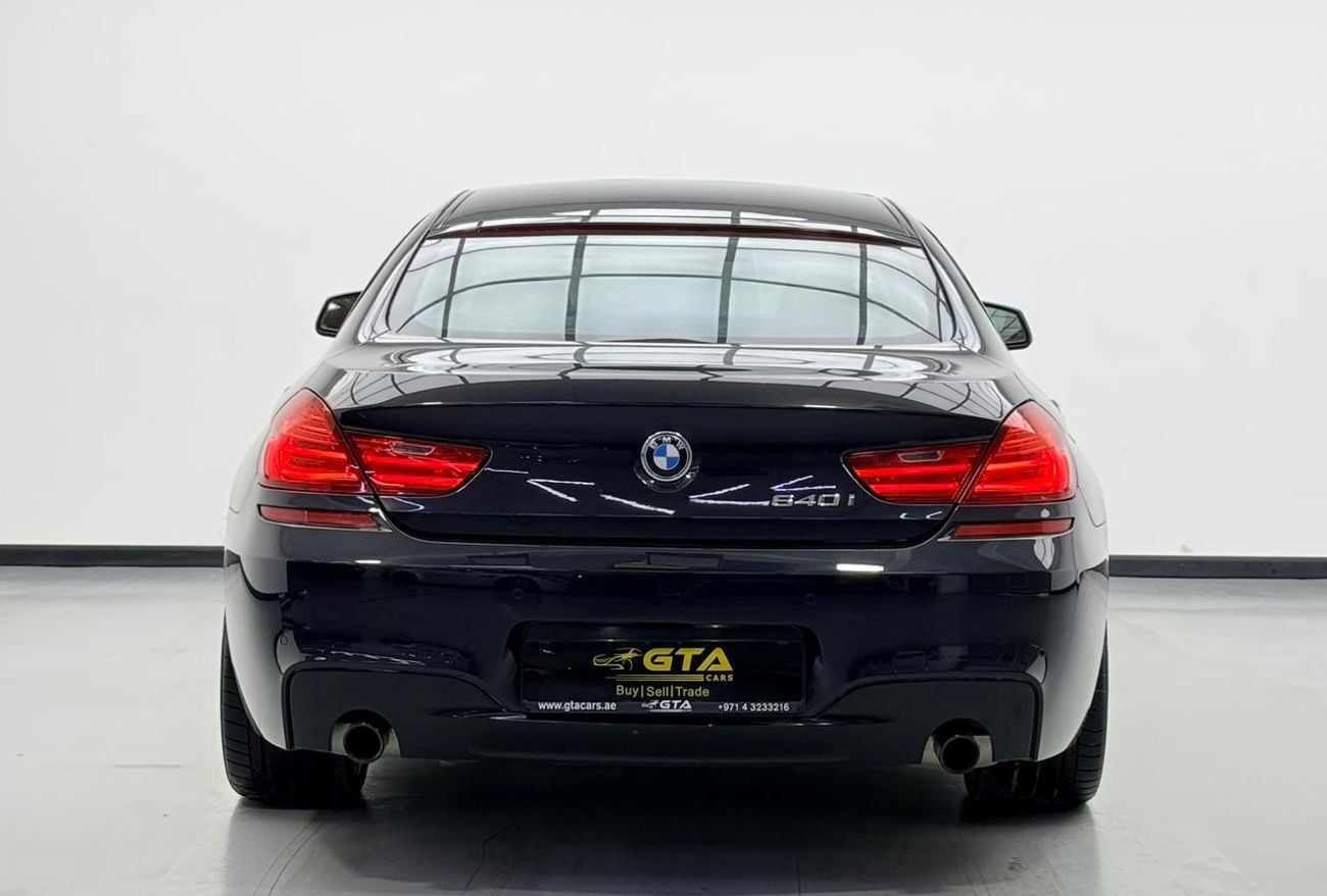 BMW 640i Gran Coupe 2015 BMW 640i Gran Coupe M-Sport, Service History, Fully Loaded, Excellent condition, GCC