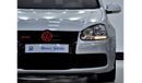 فولكس واجن جولف EXCELLENT DEAL for our Volkswagen Golf R32 V6 ( 2009 Model ) in Silver Color GCC Specs