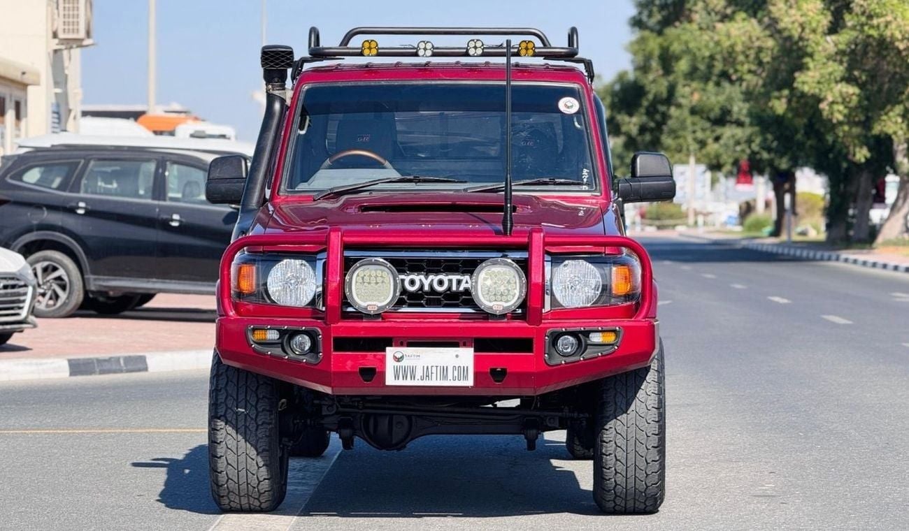 Toyota Land Cruiser Pick Up AFTER MARKET SINGLE CABIN | ROOF RACK WITH AIR SNORKEL | 4.5L DIESEL ENGINE | 2008 | (MT) | RHD