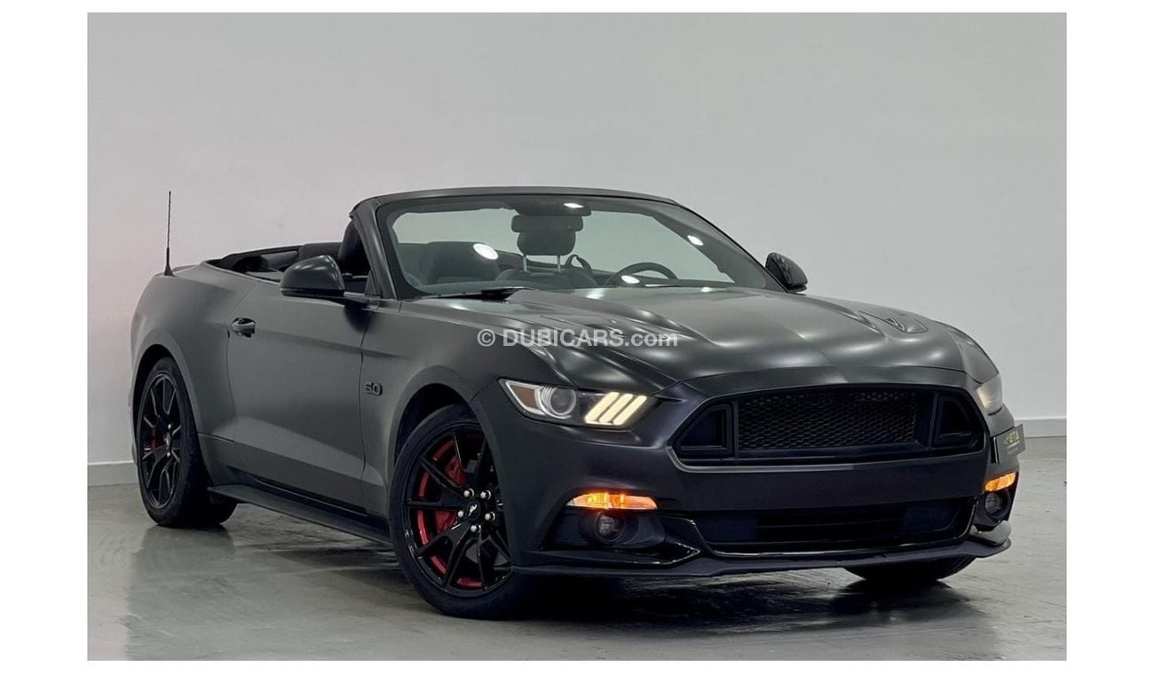 Ford Mustang 2017 Ford Mustang GT Convertible, Full Service History, Low KMs GCC Specs