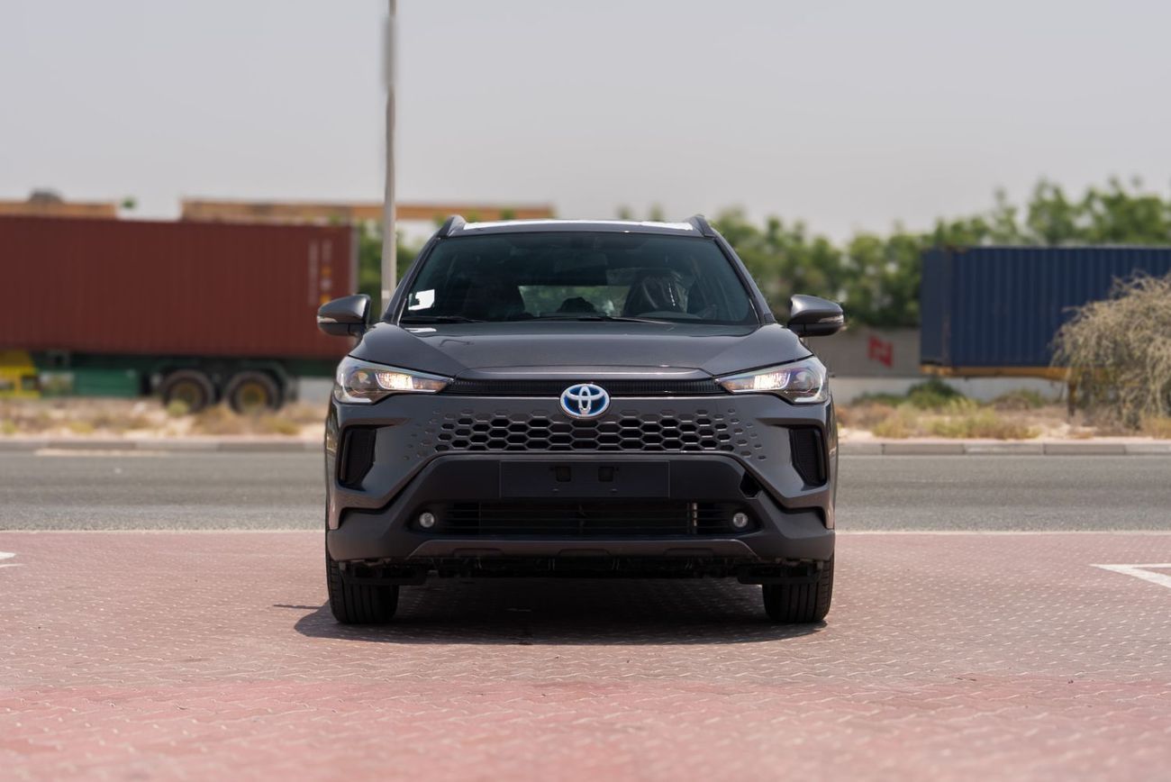 Toyota Corolla Cross 2025 Toyota Corolla Cross MID 1.8 Hybrid - Grey Mettalic Inside Red | Export Only