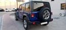 Jeep Wrangler Unlimited Sport 3.6L A/T WITH SAHARA LEATHER INTERIOR AND RIMS PARTIAL SERVICE HISTORY
