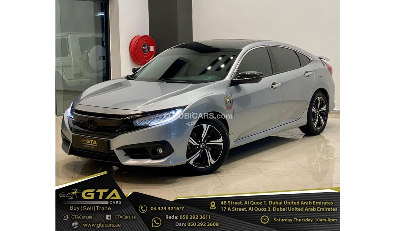 Honda Civic 2017 Honda Civic RS, 2021 Honda Warranty + Service Package, Full Honda Service History, GCC
