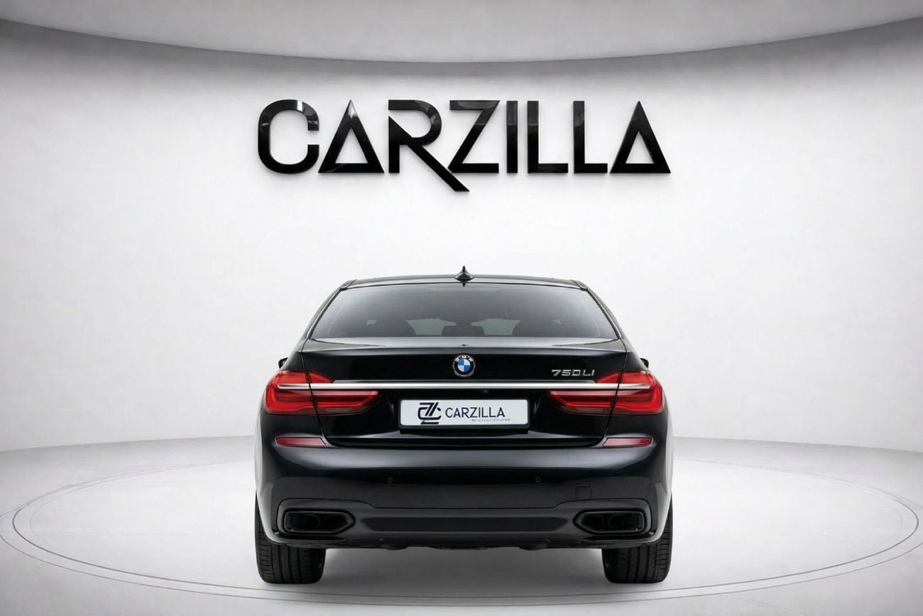 BMW 750Li GRANDE Luxury 4.4L (443 HP) AED 4,012 / Monthly l BMW 750Li 2016 l GCC