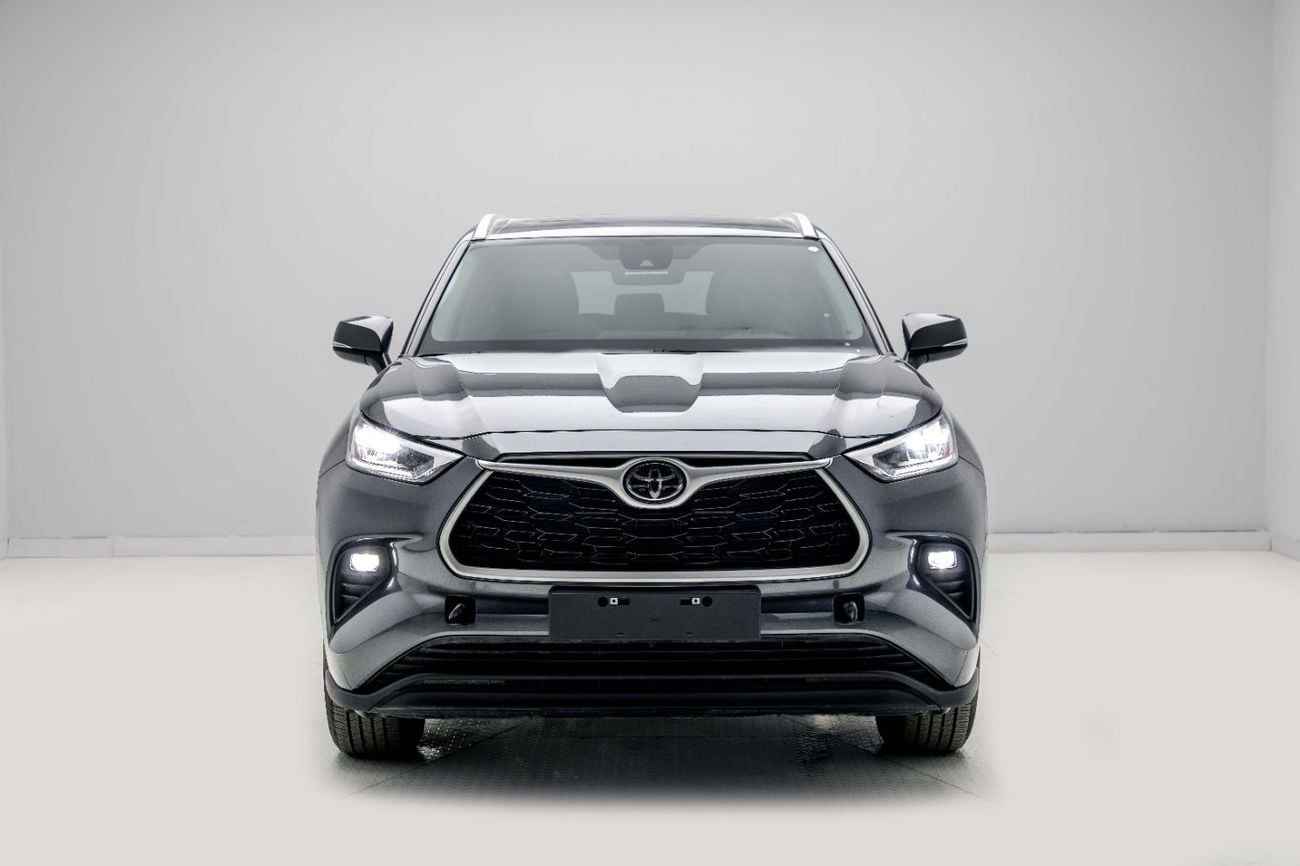 تويوتا هايلاندر GLE Hybrid 2.5L - Grey Metallic Inside Grey | Export Only