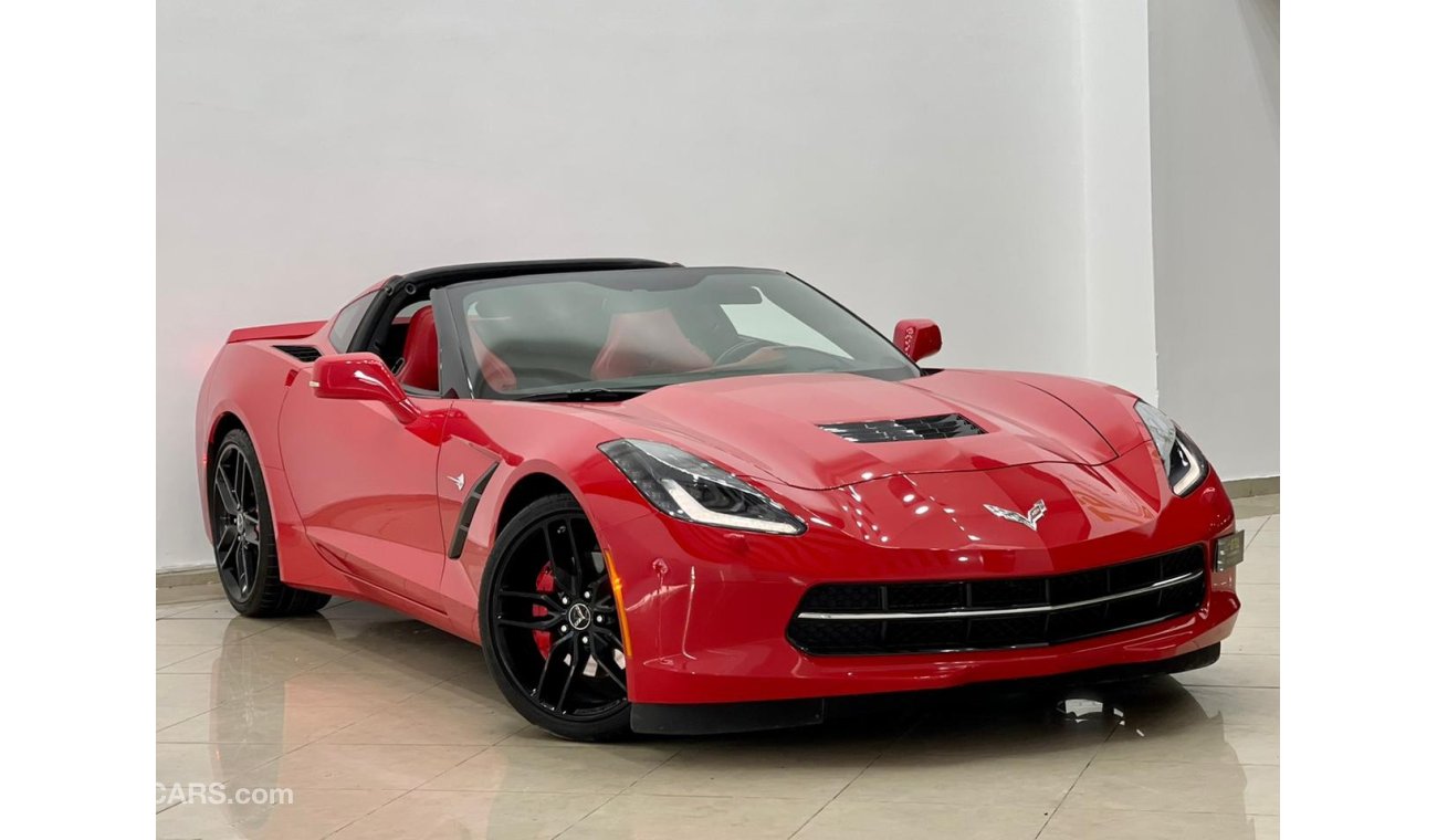 شيفروليه كورفت 2015 Chevrolet Corvette Stingray Z51 3LT, Full Service History, Warranty, GCC