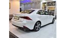 لكزس IS 350 EXCELLENT DEAL for our Lexus IS350 ( 2017 Model! ) in White Color! GCC Specs