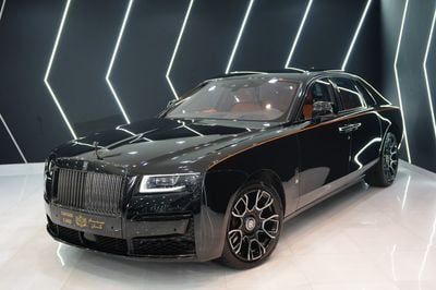 رولز رويس جوست  2024 Rolls-Royce Ghost Black Badge, Rear Entertainment, Bespoke Audio, Starlight, Dealer Warr + Serv
