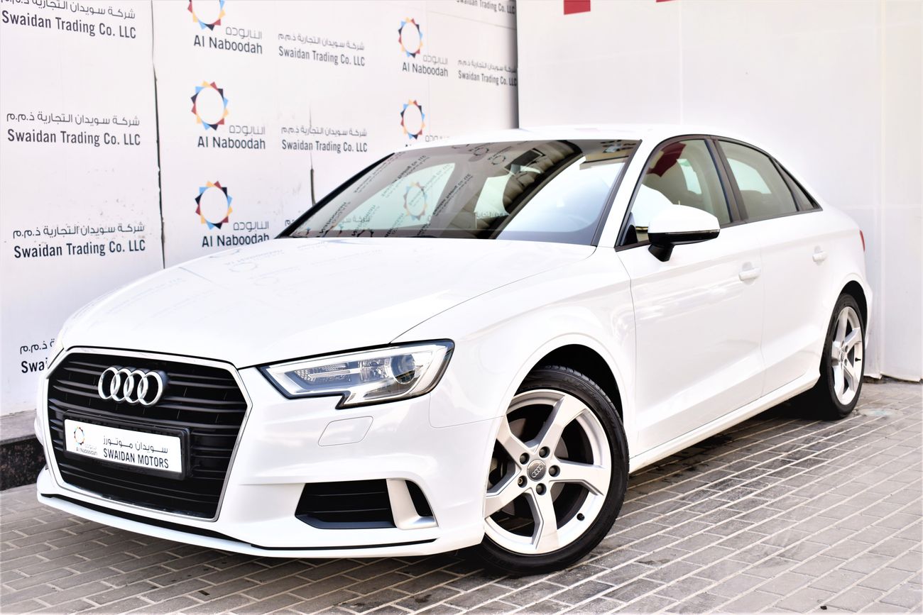 Audi A3 AED 1359 PM | 1.0L 30TFSI GCC DEALER WARRANTY