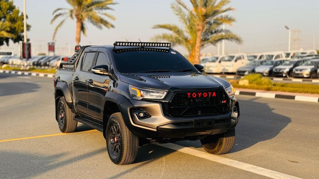 Toyota Hilux MODIFIED TO 2024 GR SPORTS | PREMIUM SPORTS BAR | RHD | 2.8L DIESEL | 2019 | AFTER MARKET SIDE FENDE