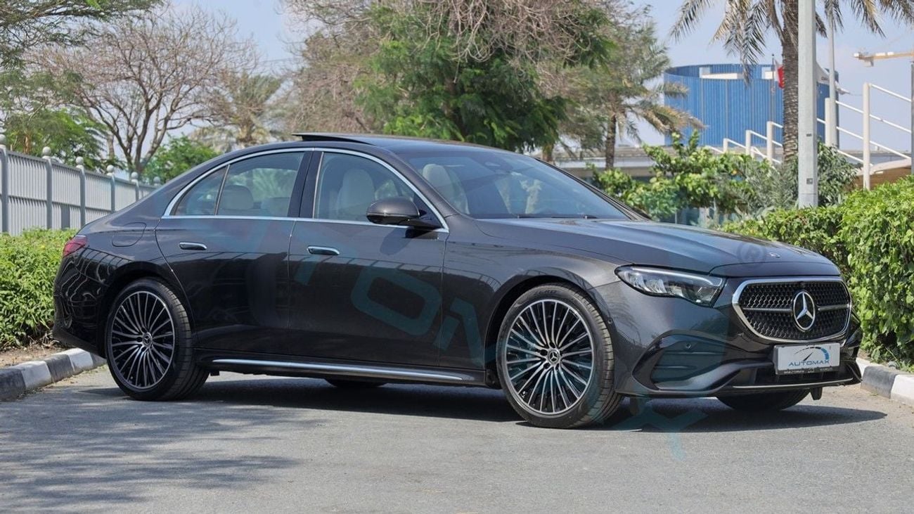 Mercedes-Benz E200 AMG EQ Boost 2.0L RWD 2026 GCC 0Km With 2 Years Unlimited Mileage Warranty @Official Dealer