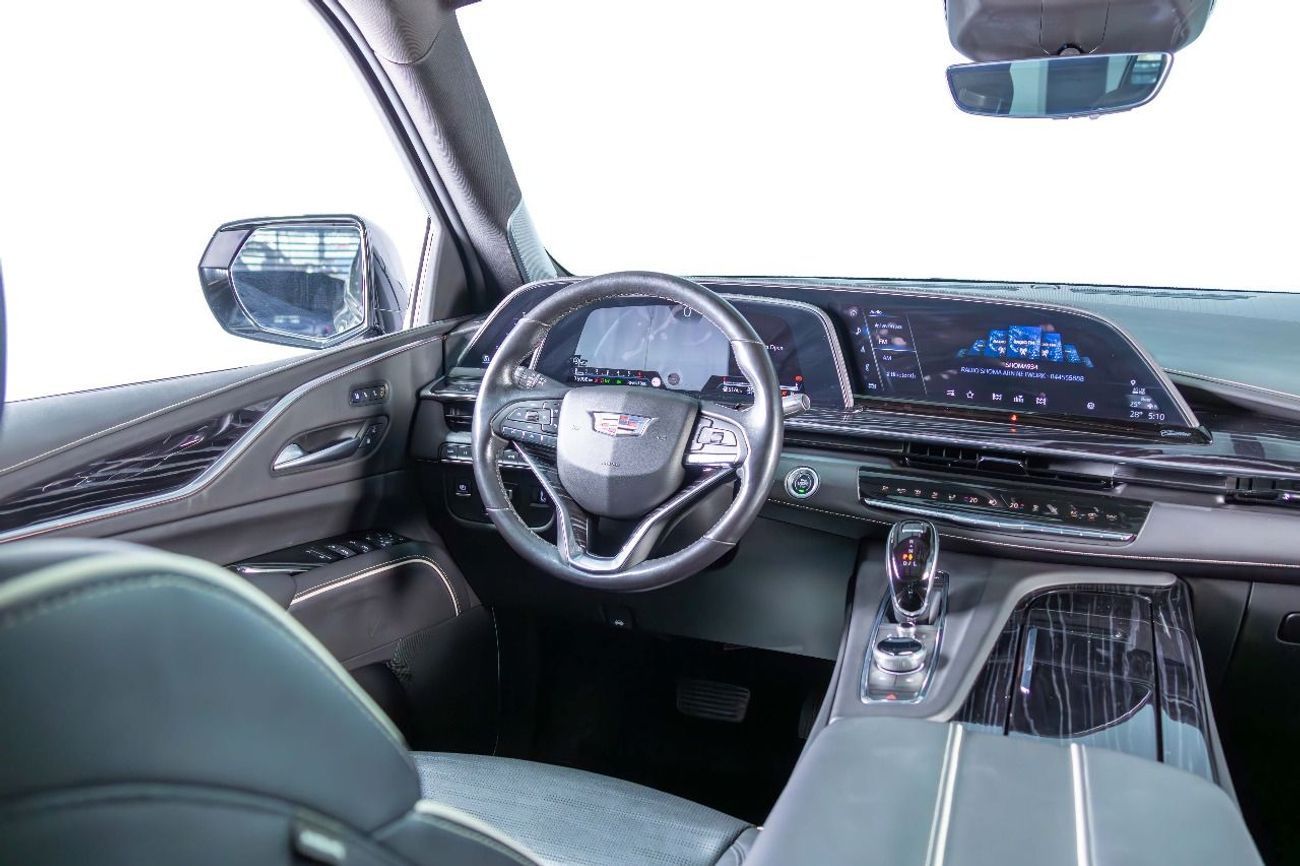 Cadillac Escalade Sport 6.2L AWD 7 Seats-GCC-Al Ghandi Warranty Until 2032-Service Contract Until 2027