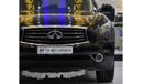 Infiniti QX70 EXCELLENT DEAL for our Infiniti QX70 ( 2014 Model ) in Black Color GCC Specs