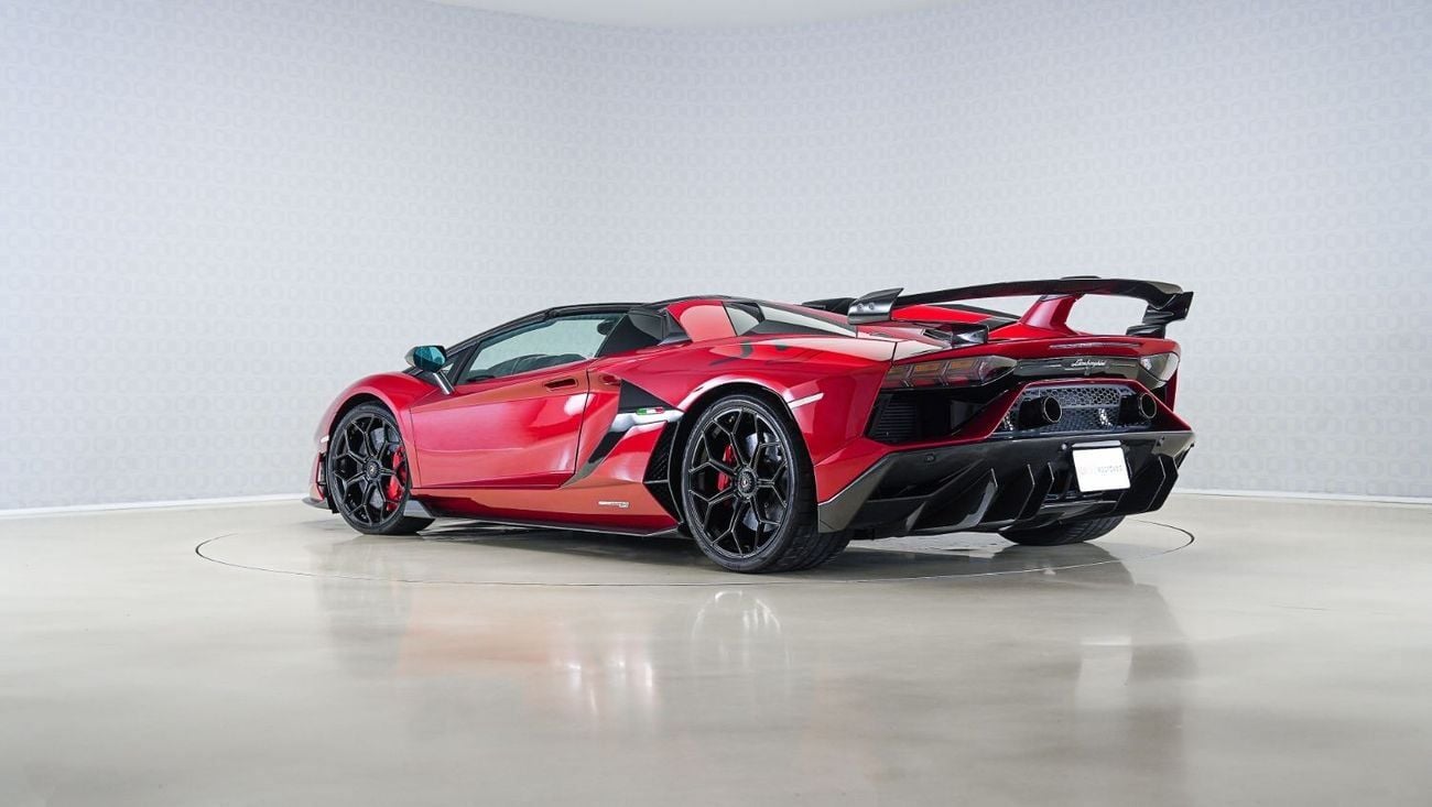 Lamborghini Aventador Aventador Roadster SVJ LP770-4 | AED 33,000 PM | Warranty May 2026 | GCC