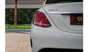 مرسيدس بنز C 200 Std | 2,701 P.M (3 Years)⁣ | 0% Downpayment | Excellent Condition!