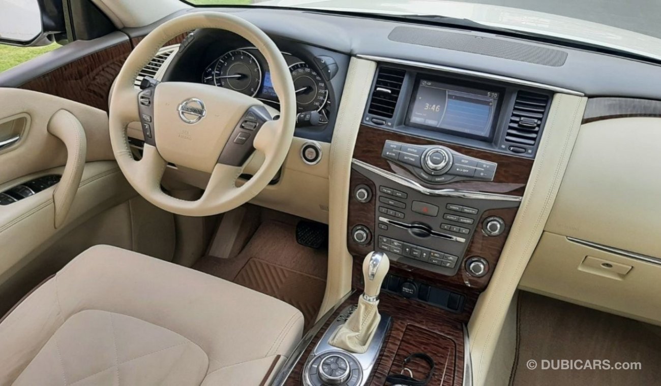 نيسان باترول SE PLATINUM V8 - 2014 - GCC - UNDER WARRANTY - IMMACULATE CONDITION