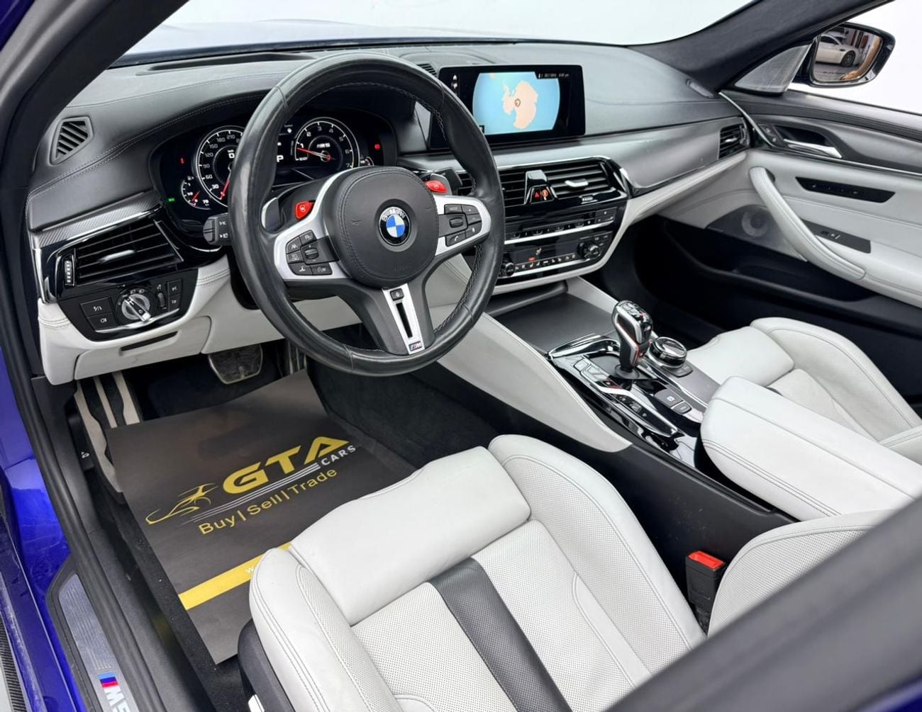 BMW M5 Competition 4.4L (625 HP) 2018 BMW M5 Competition, Warranty, Full Service History, GCC