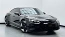 Audi etron GT 2023 Audi RS E-Tron GT, Agency Warranty + Service Contract, Full Options, Low Kms, GCC