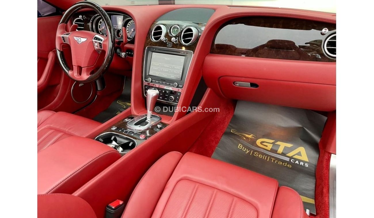 Bentley Continental GTC 2014 Bentley Continental GT-Full Service History-GCC