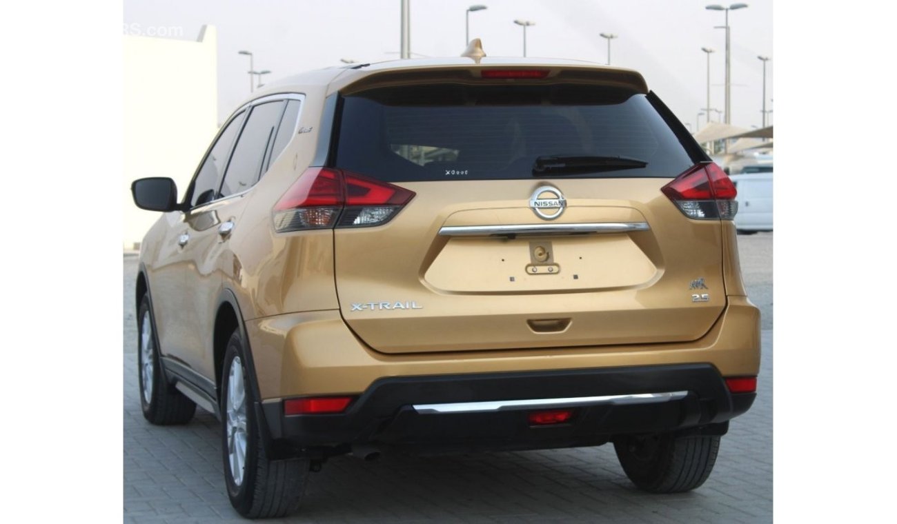 Nissan XTrail NISSAN X TRILL 2019 GCC GOLD EXCELLENT CONDITION WITHOUT ACCIDENT