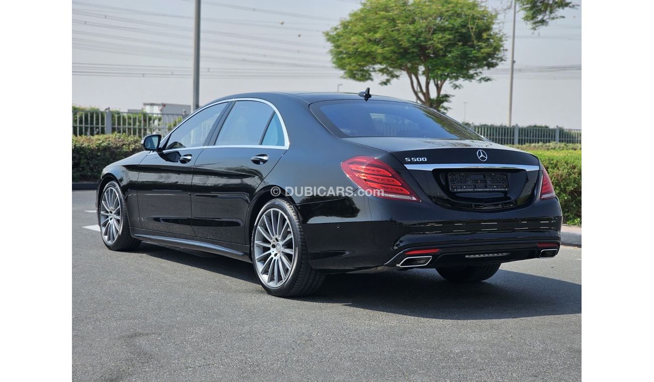 Mercedes-Benz S 500 MERCEDES S500 AMG FULL OPTION 6 BUTTONS 2015 GCC SINGLE OWNER LOW MILEAGE IN MINT CONDITION
