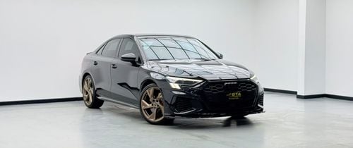 Audi S3 TFSI 2023 Audi S3 Black Edition, 2028 Audi Warranty + Service Pack, Full Audi Service History, GCC